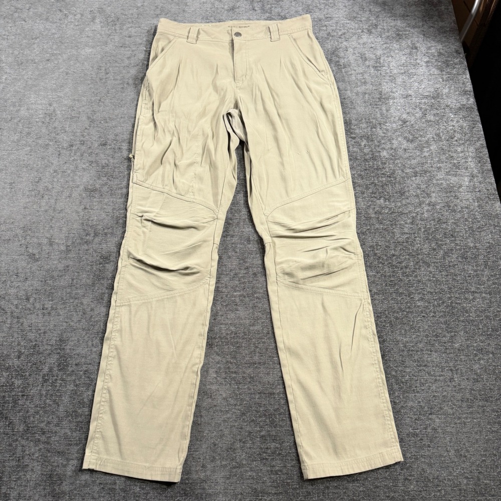 Columbia Omni-Shield‎ Hiking Pants Mens 30x32 Khaki Tan Straight Leg Articulated
